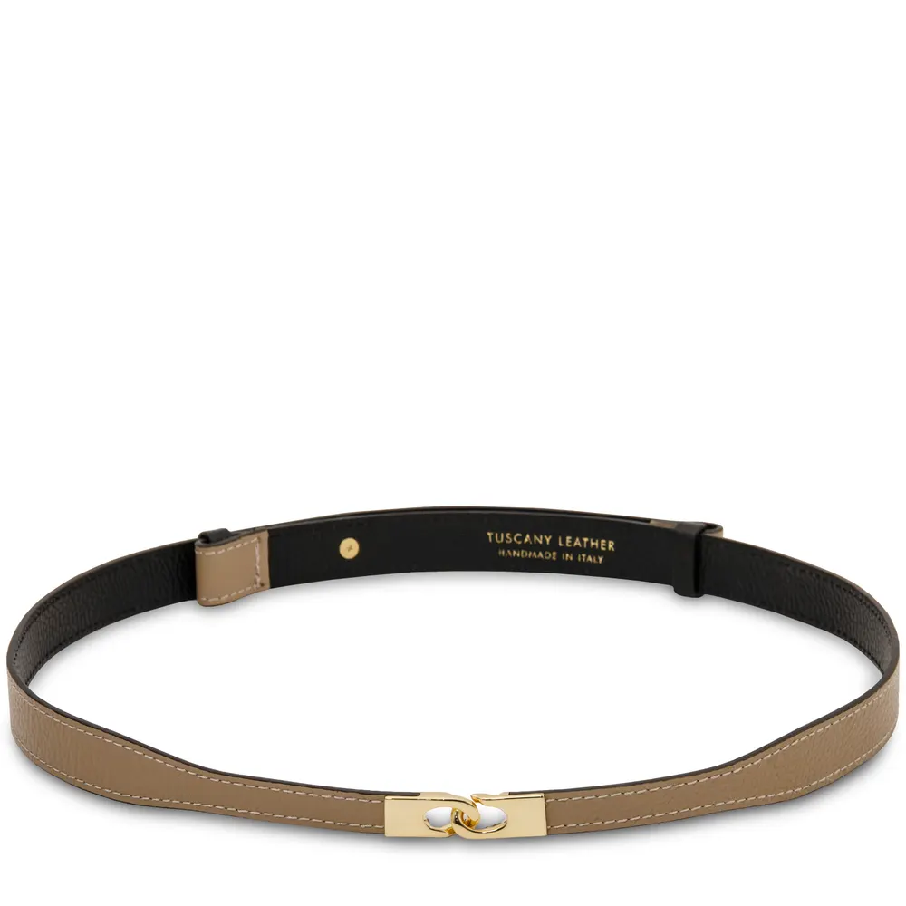Women's leather belt - 95 cm