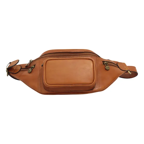 Handmade Leather Belt Bag in Italian Leather