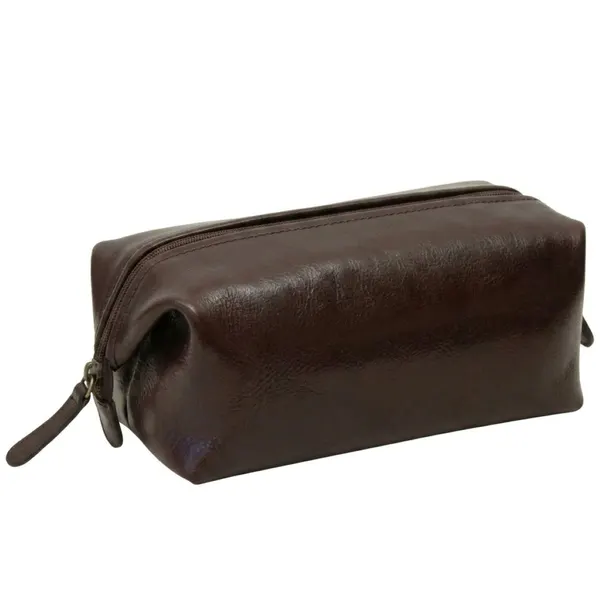 Cowhide beauty case