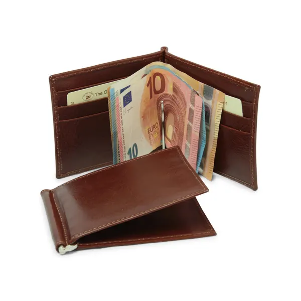 Full grain leather wallet with RFID